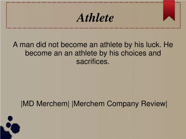 MD Merchem - Athlete