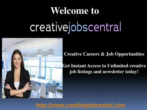 Internship opportunities at creative jobs central