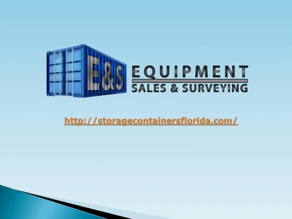 E & S Equipment Sales & Surveying