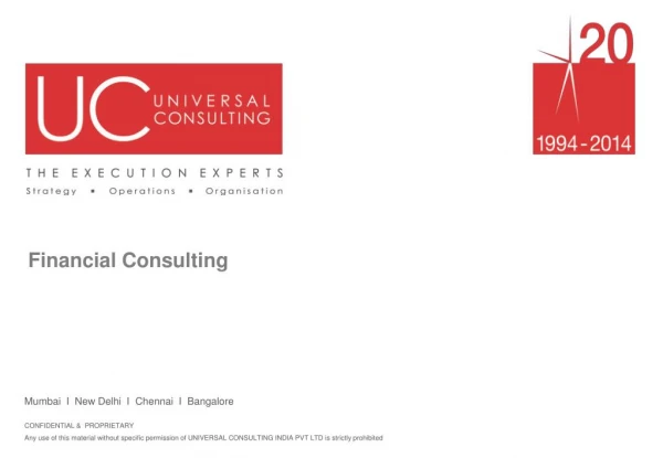 Financial Services Consulting - Universal Consulting