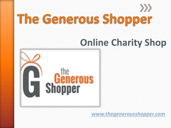 Charity Shopping Portals