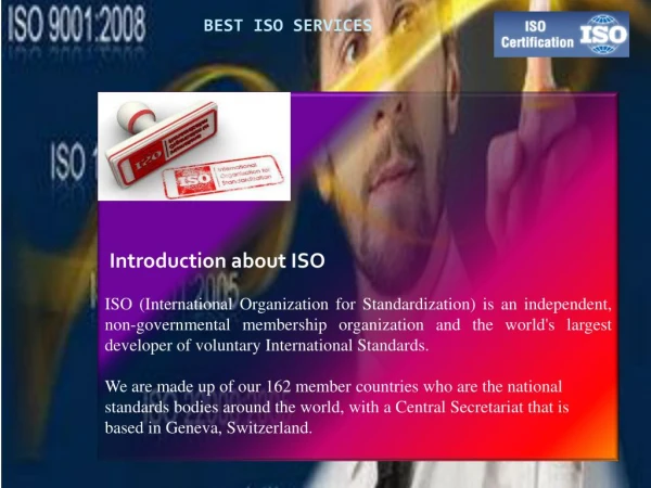 Grow your business with our ISO Services