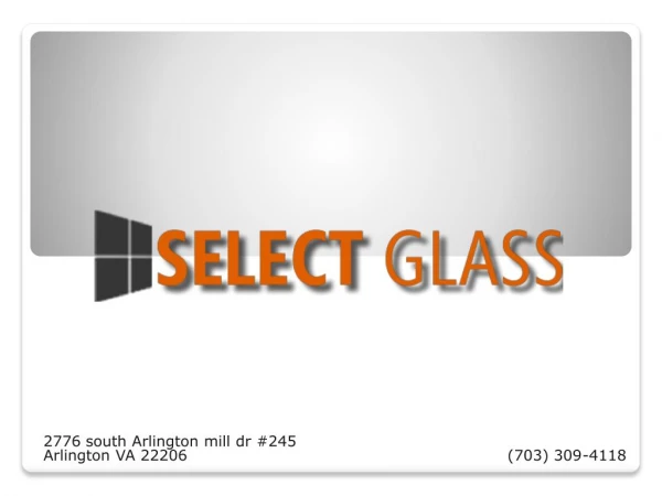 Select Glass And Windows