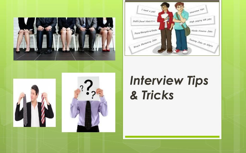 interview tips tricks