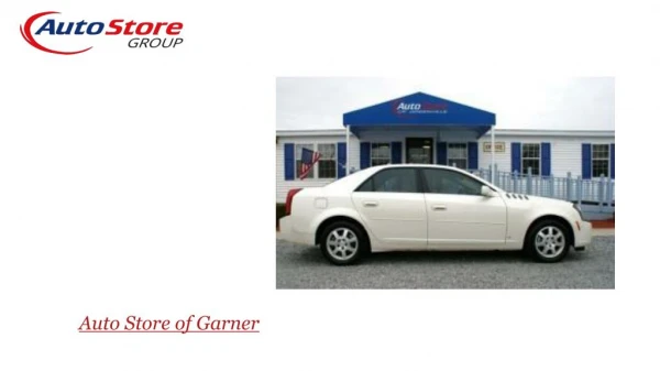 Auto Store for Sale Used Cars and Trucks in Garner NC