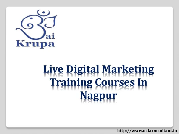 Digital Marketing Training In Nagpur