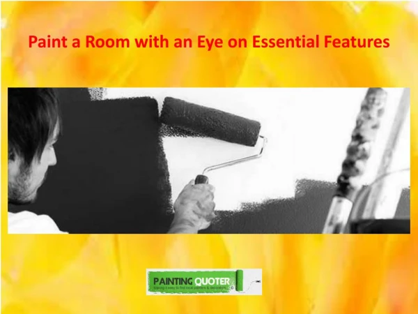 Paint a Room with an Eye on Essential Features