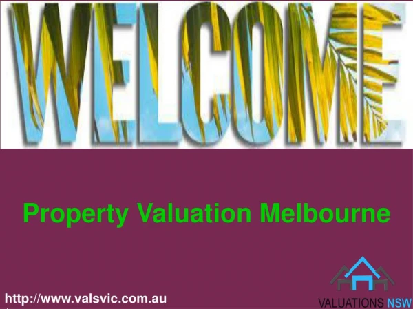 Get Property Transfer and Settelement Valuation with Valuation Vic