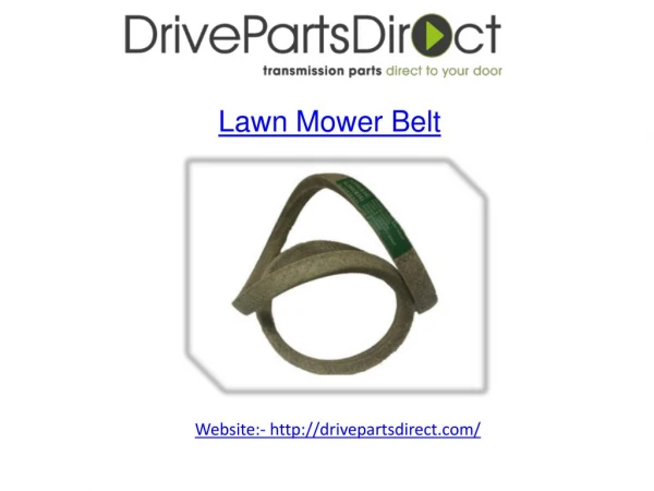 Drive Parts Direct - Lawn Mower Belt