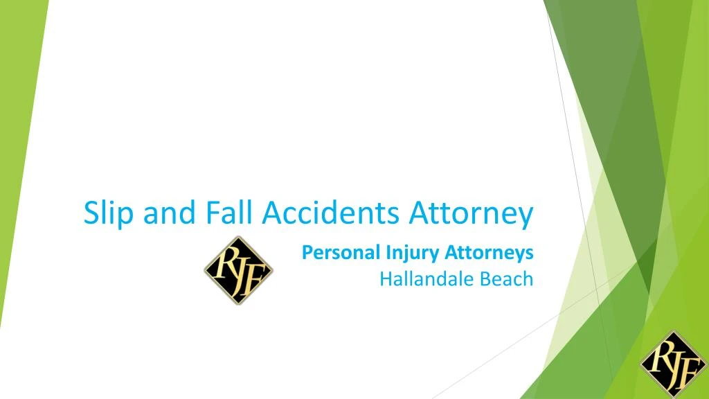 slip and fall accidents attorney