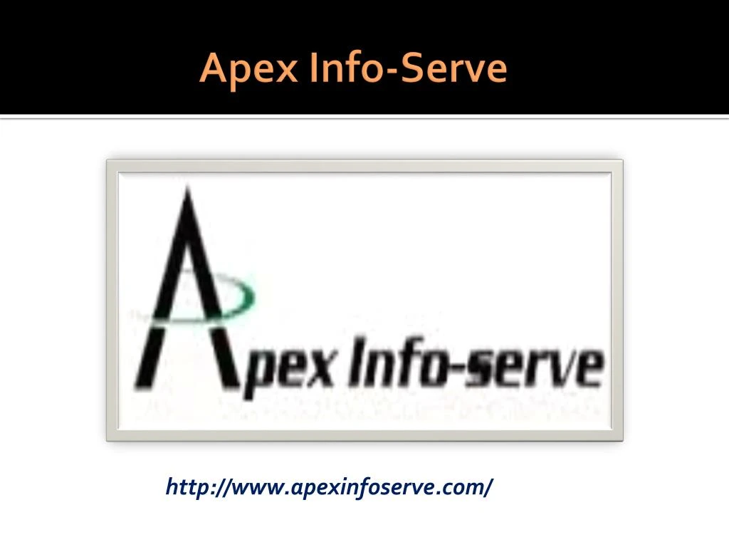 apex info serve