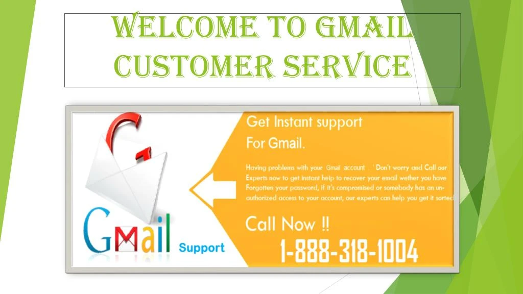 welcome to gmail customer service