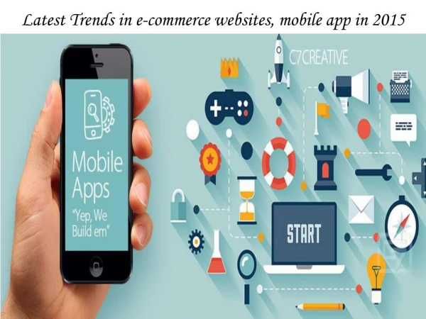 Latest Trends in e-commerce websites, mobile app in 2015