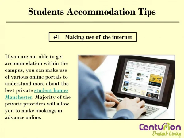 Students accommodation tips