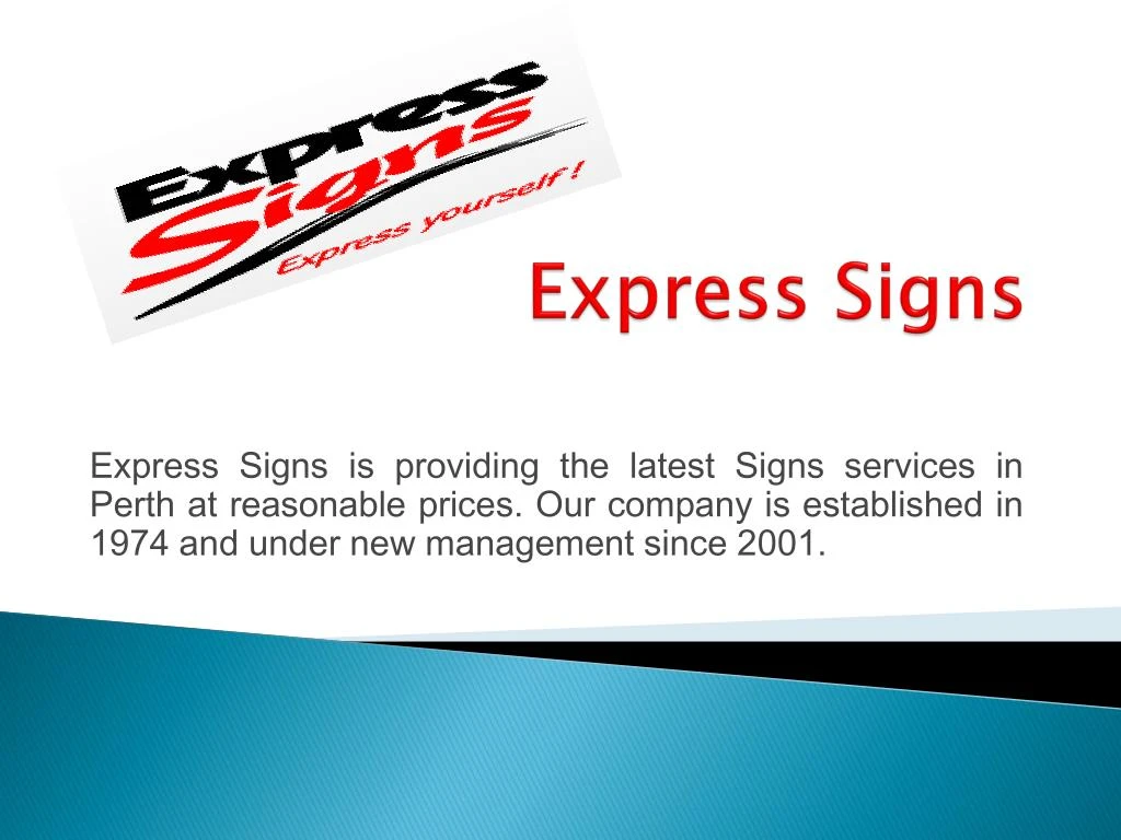 express signs