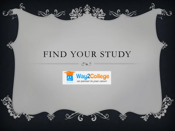 Find Your Study