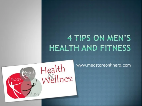 4 Tips on Men’s Health and Fitness