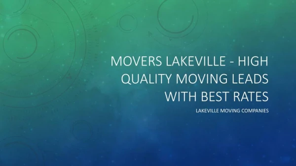 moving companies Lakeville