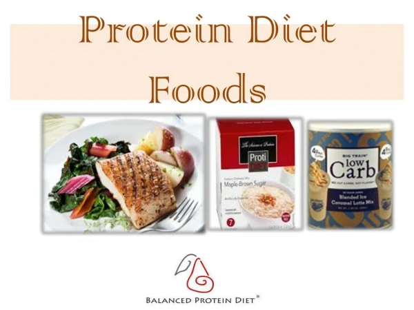 Protein Diet Foods