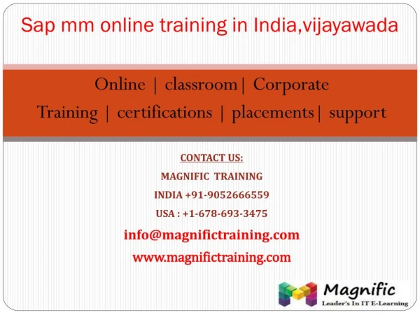 online training classes on sap mm in kolkata,mumbai