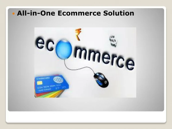 All-in-One Ecommerce Solution