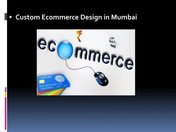 Custom Ecommerce Design in Mumbai
