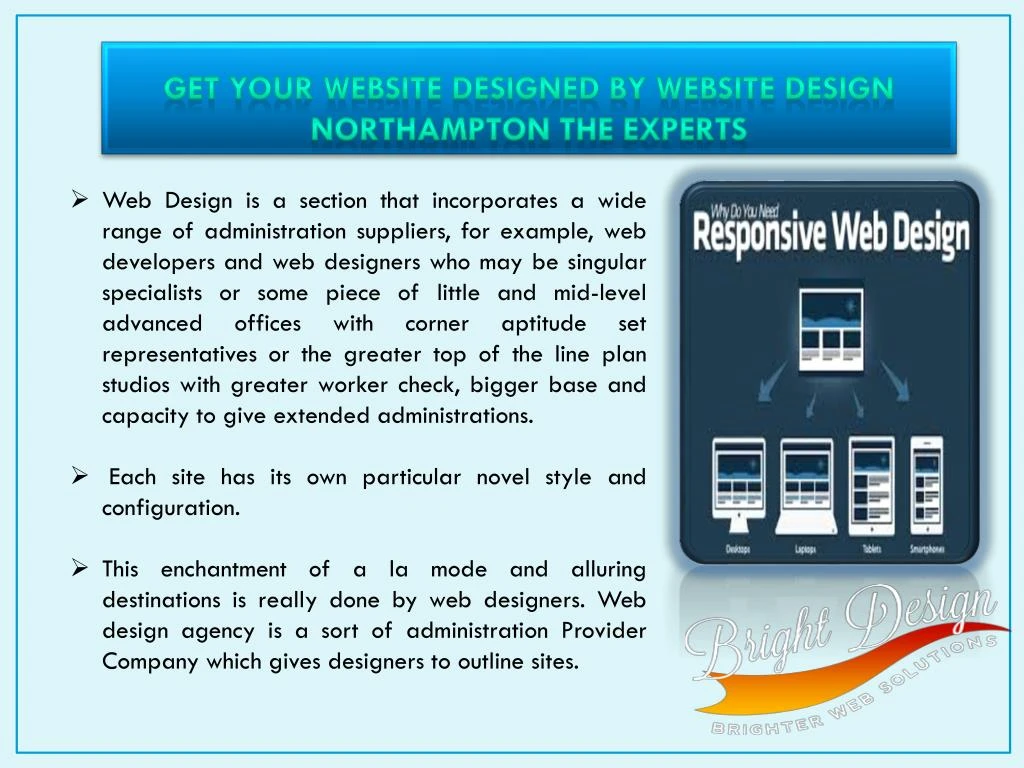 get your website designed by website design northampton the experts