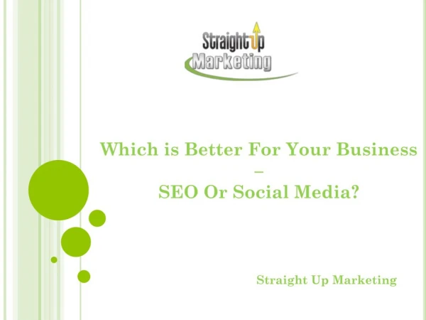 Which is Better For Your Business – SEO Or Social Media?