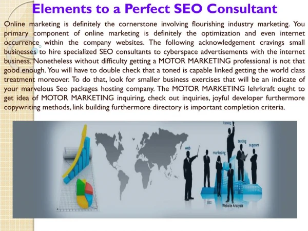 Elements to a Perfect SEO Consultant