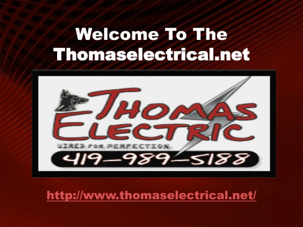 Welcome To The Thomaselectrical.net