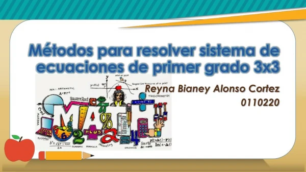 Método para resolver ecuaciones de primer grado