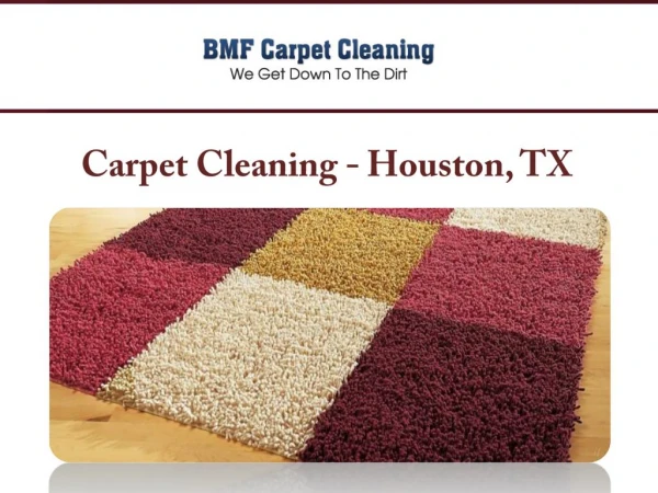 Carpet Cleaning - Houston, TX