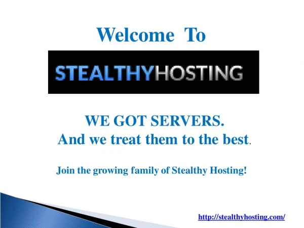 Dedicated Servers