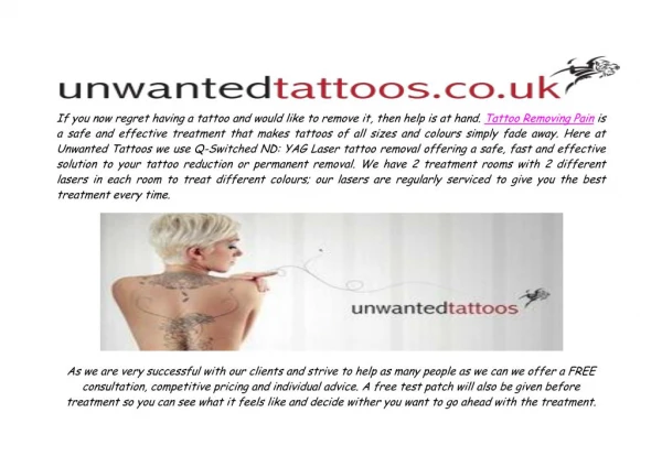 Remove Skin Tatoo with Laser Tattoo Removal