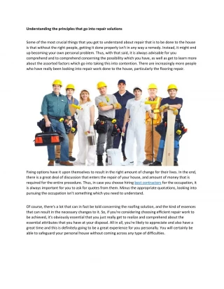 Roofing repair - slide 1