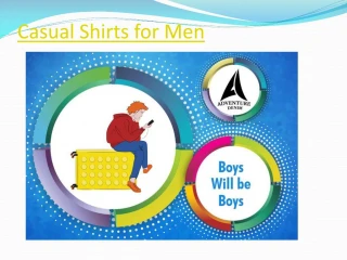 Casual shirts for men - slide 1