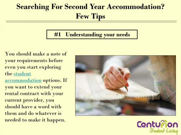 Searching for second year accommodation? Few tips