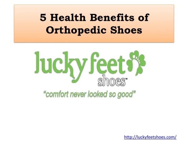 5 Health Benefits of Orthopedic Shoes