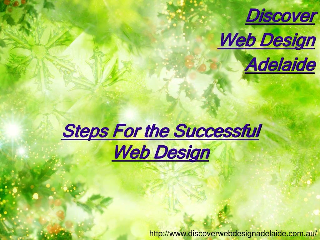 steps for the successful web design