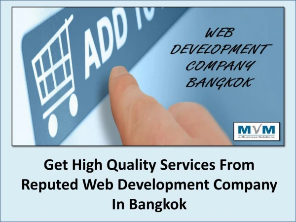 Get High Quality Services From Reputed Web Development Company In Bangkok