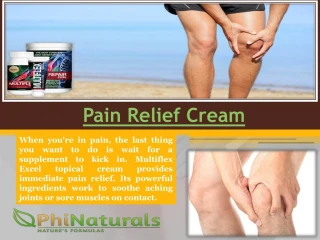 Natural Pain Relief - slide 1