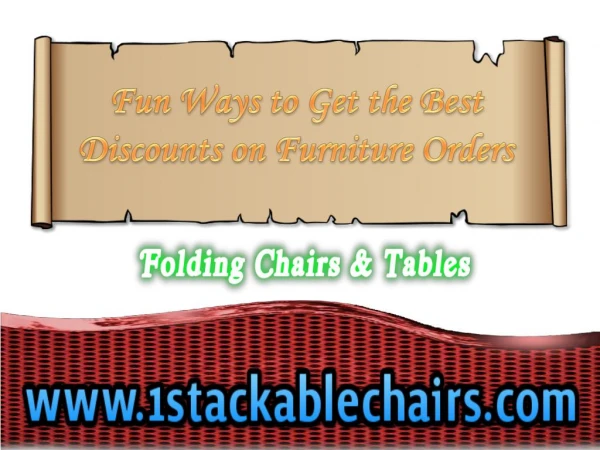 Fun Ways to Get the Best Discounts on Furniture Orders