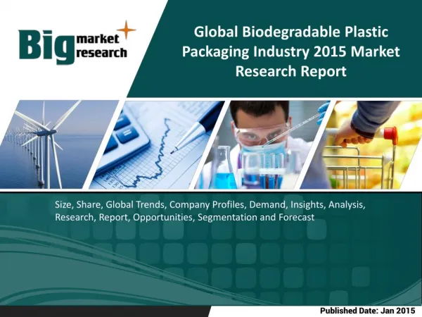 Global Biodegradable Plastic Packaging Industry- Size, Share, Trends, Forecast, Outlook