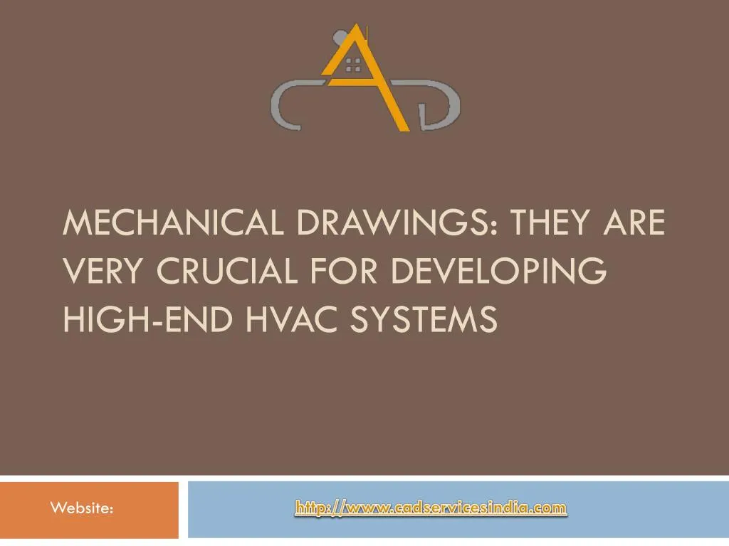 mechanical drawings they are very crucial for developing high end hvac systems