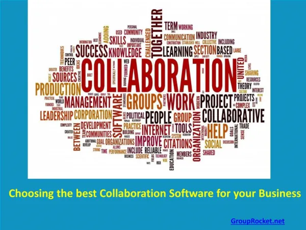 Choosing Best Collaboration Software for your Business