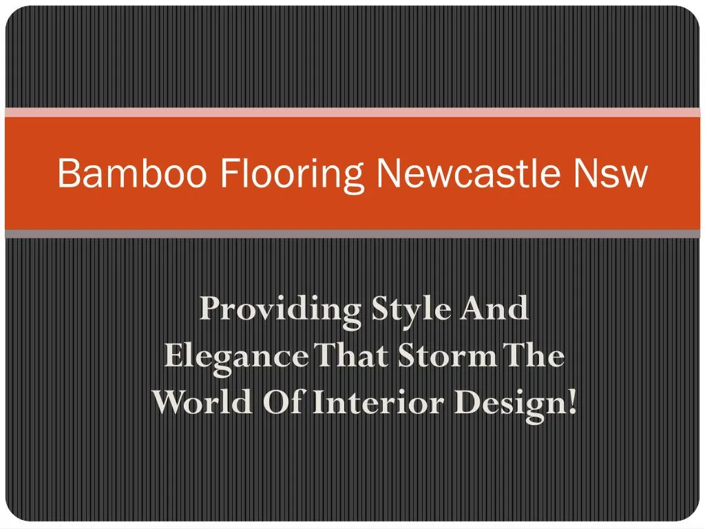 bamboo flooring newcastle nsw