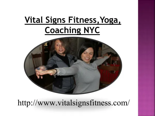 Private Yoga NYC - Vital Signs Fitness,Yoga, Coaching NYC