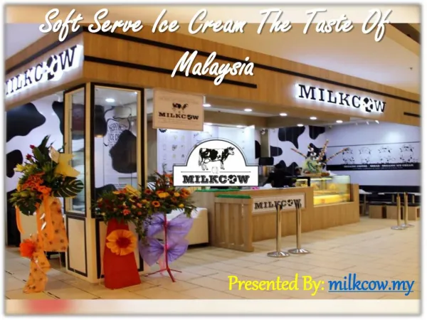 Soft Serve Ice Cream The Taste Of Malaysia