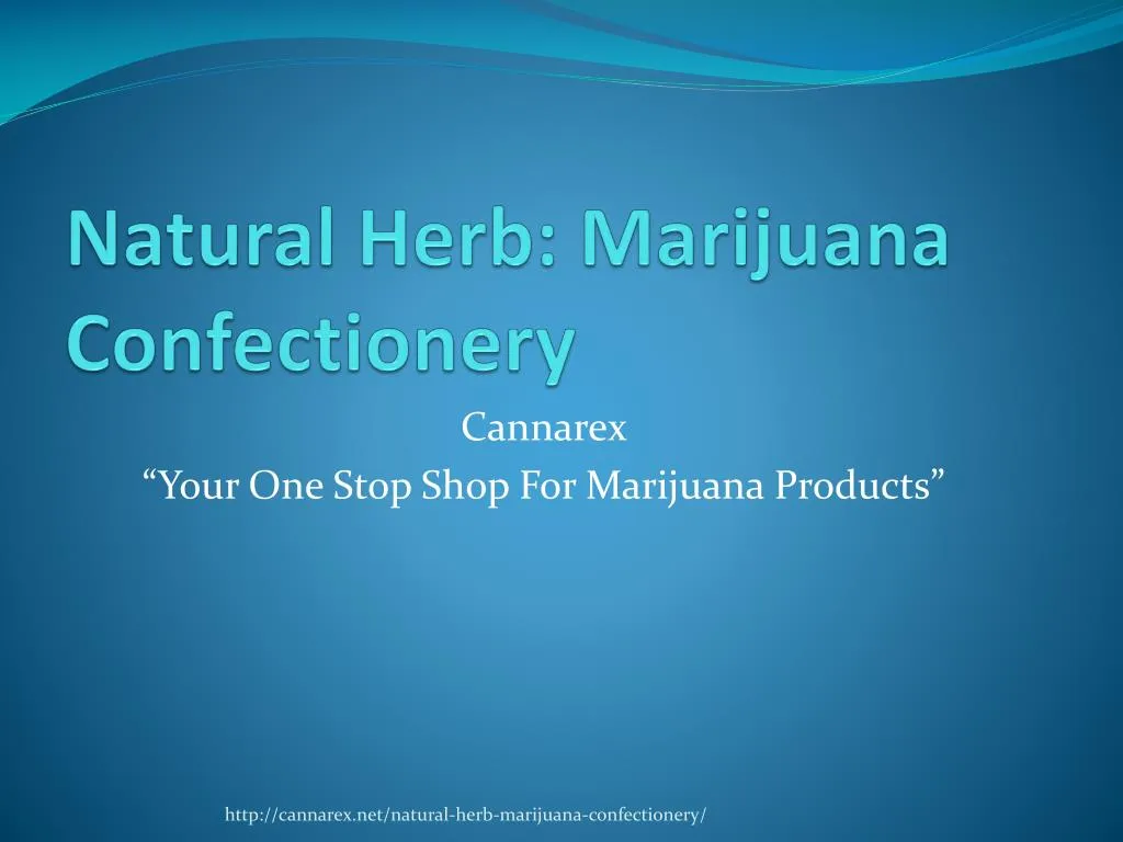 natural herb marijuana confectionery