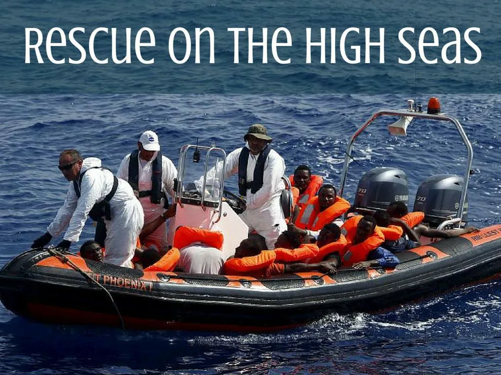 rescue on the high seas